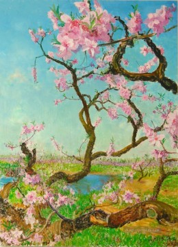  blossom künstler - Pfirsichblüte 4 Moderne